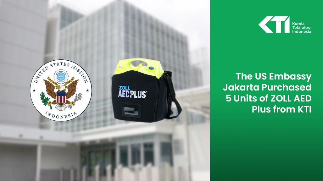The United States (US) Embassy Jakarta Purchased ZOLL AED Plus