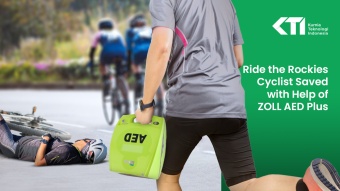 Rockies Cyclist Saved with ZOLL AED Plus