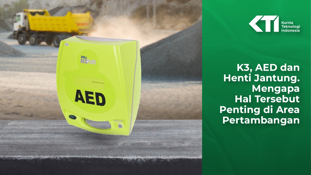 Fungsi AED Defibrillator untuk K3 Area Pertambangan