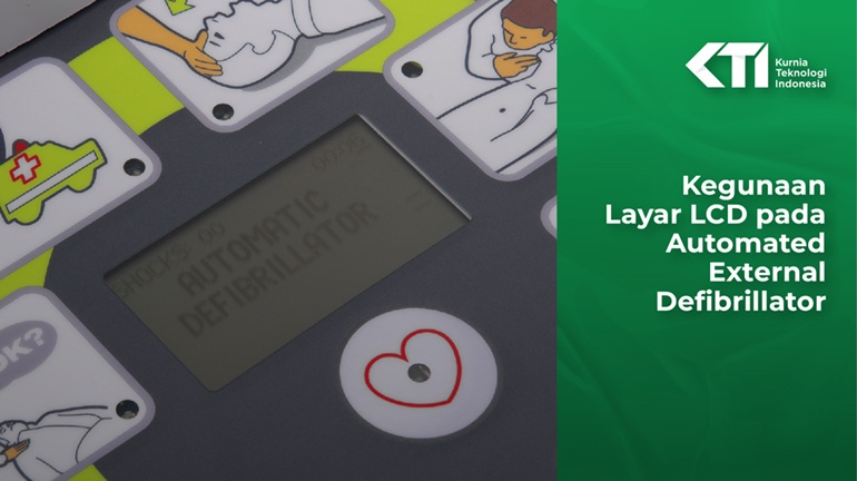 Fungsi LCD pada AED (Automated External Defibrillator)