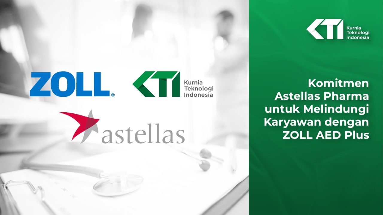 Astellas Pharma Proteksi Karyawan dengan Membeli ZOLL AED Plus