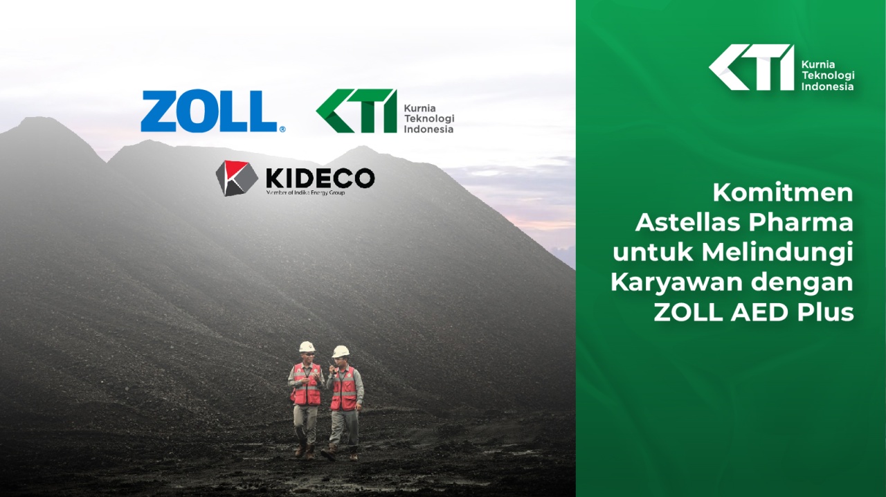 Peduli K3, KIDECO Membeli ZOLL AED Plus untuk Area Tambangnya