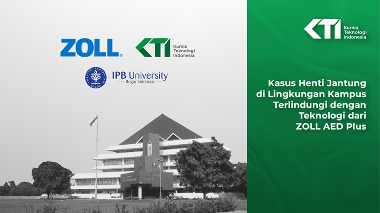 Peduli Keselamatan Mahasiswa, Kampus ini Membeli ZOLL AED Plus