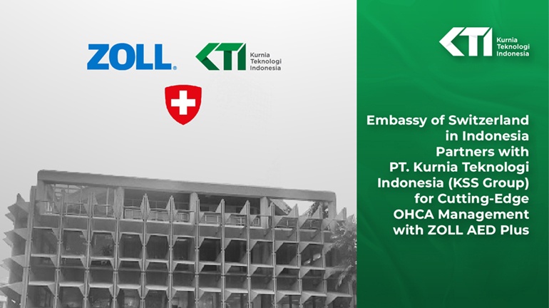 Embassy of Switzerland in Indonesia Buying ZOLL AED Plus from KTI